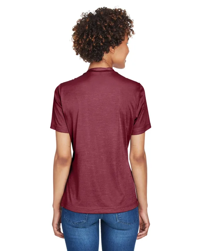Team 365 Ladies' Sonic Heather Performance T-Shirt — view 57