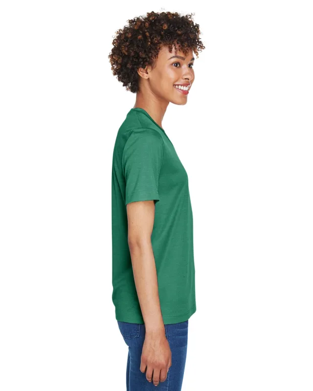 Team 365 Ladies' Sonic Heather Performance T-Shirt — view 8