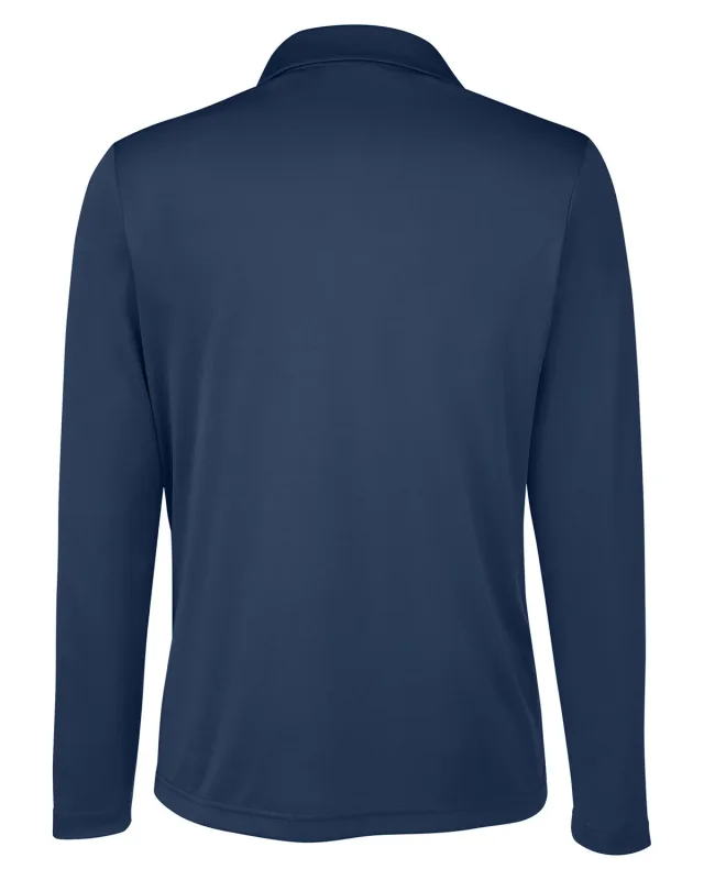 Team 365 Ladies' Zone Performance Long Sleeve Polo — view 11