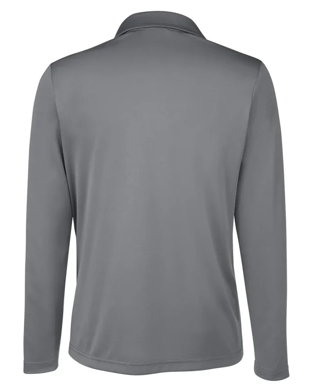 Team 365 Ladies' Zone Performance Long Sleeve Polo — view 35