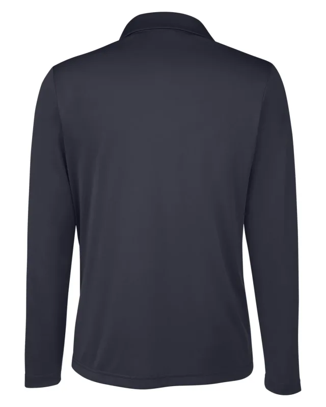 Team 365 Ladies' Zone Performance Long Sleeve Polo — view 5