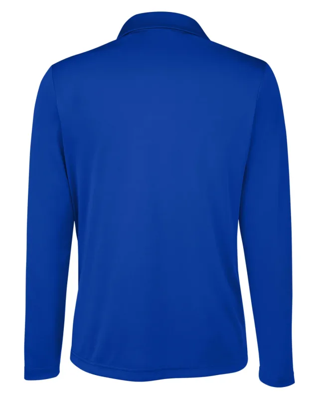 Team 365 Ladies' Zone Performance Long Sleeve Polo — view 51