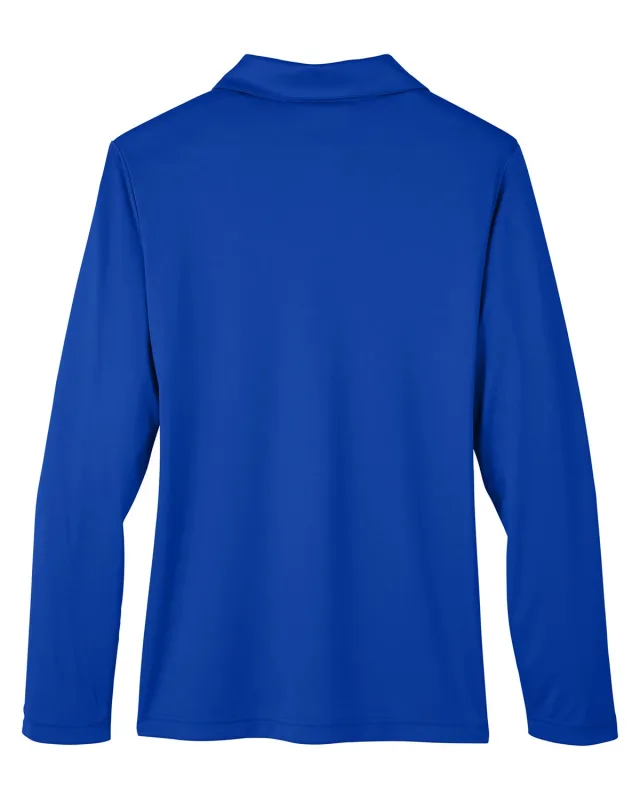 Team 365 Ladies' Zone Performance Long Sleeve Polo — view 52