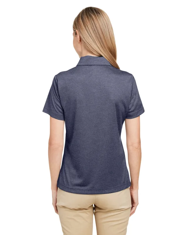 Team 365 Ladies' Zone Sonic Heather Performance Polo — view 21