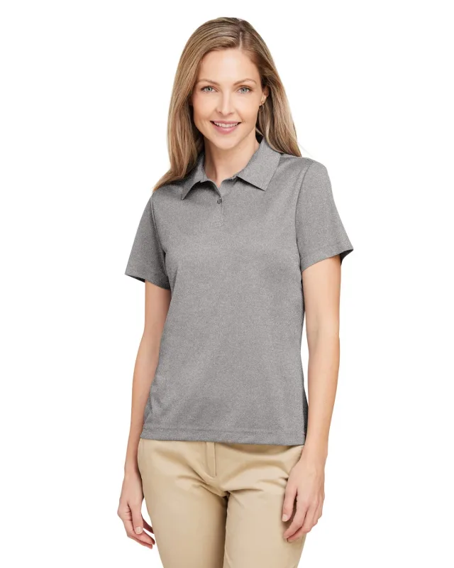 Team 365 Ladies' Zone Sonic Heather Performance Polo — view 4