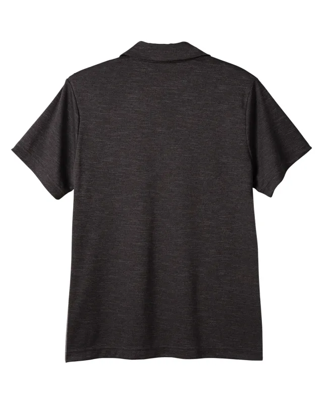 Team 365 Ladies' Zone Sonic Heather Performance Polo — view 42