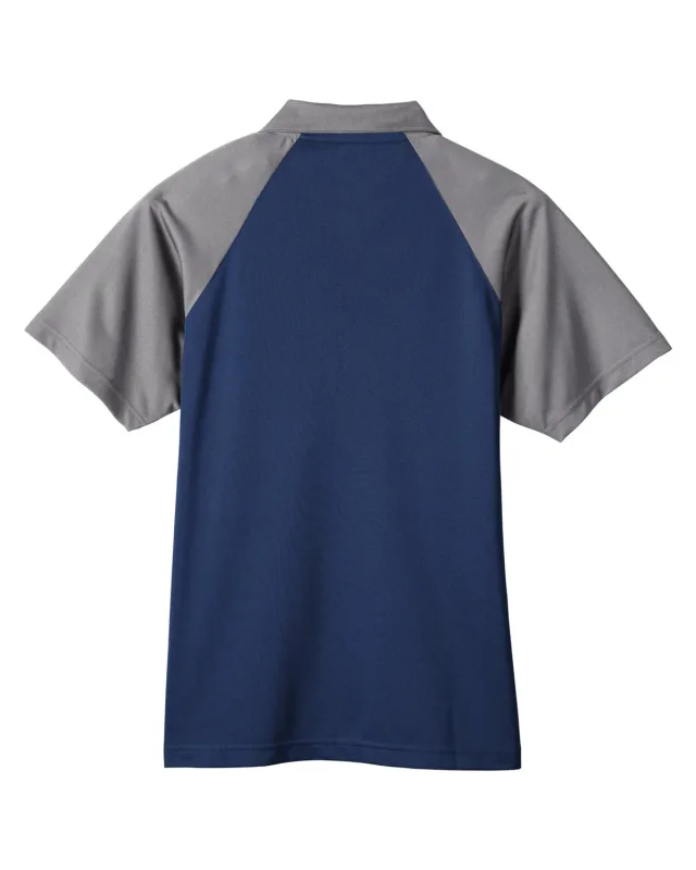 Team 365 Men's Command Snag-Protection Colorblock Polo — view 2