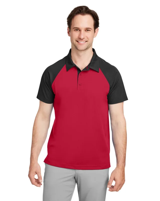 Team 365 Men's Command Snag-Protection Colorblock Polo — view 24