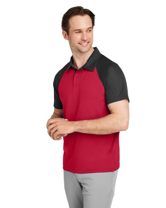 Team 365 Men's Command Snag-Protection Colorblock Polo — view 29
