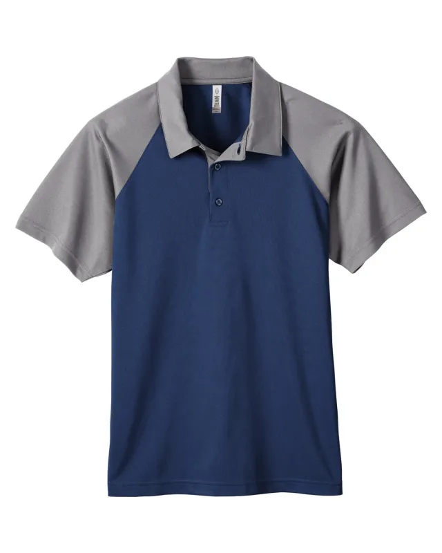 Team 365 Men's Command Snag-Protection Colorblock Polo — view 3