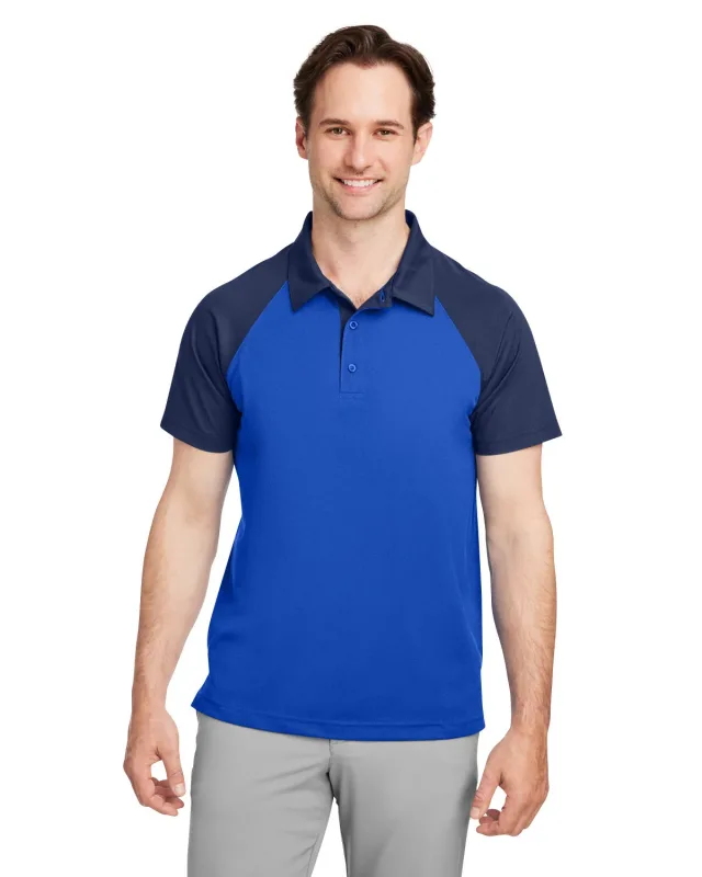 Team 365 Men's Command Snag-Protection Colorblock Polo — view 34