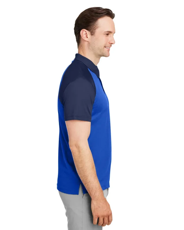 Team 365 Men's Command Snag-Protection Colorblock Polo — view 40
