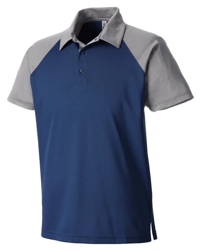 Team 365 Men's Command Snag-Protection Colorblock Polo — view 6