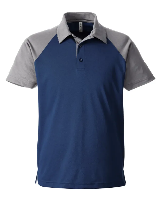 Team 365 Men's Command Snag-Protection Colorblock Polo — view 8