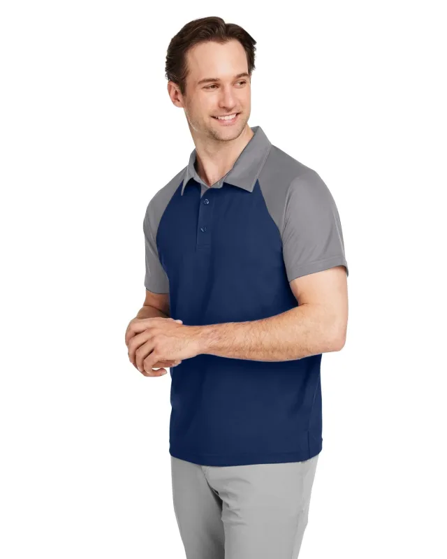 Team 365 Men's Command Snag-Protection Colorblock Polo — view 9
