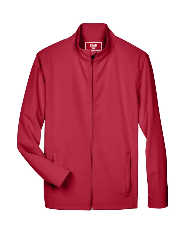 Team 365 Men's Leader Soft Shell Jacket — view 3