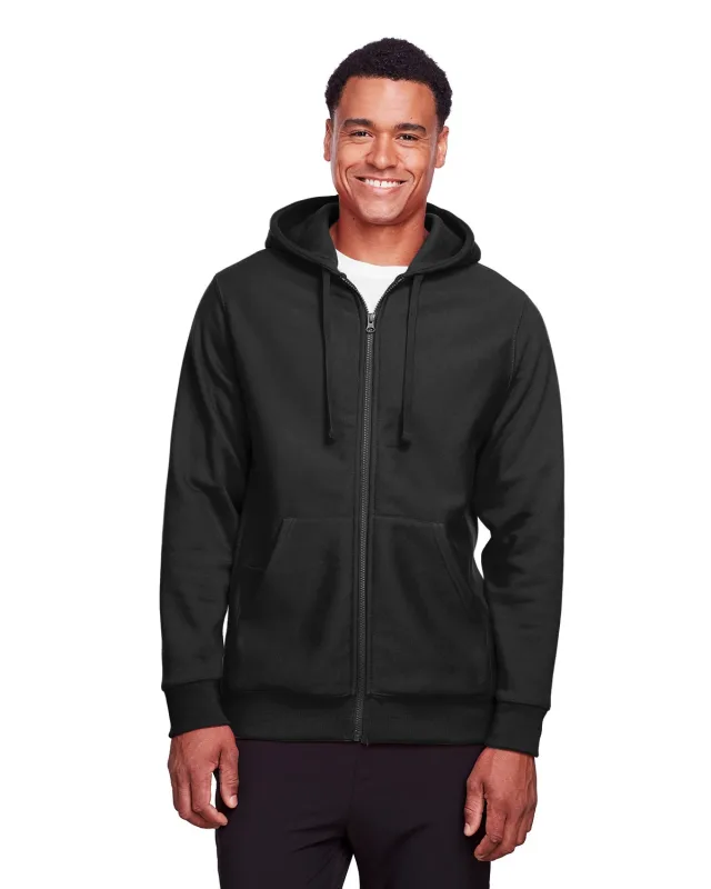 Team 365 Men's Zone HydroSport Heavyweight Full-Zip Hooded Sweatshirt — view 10
