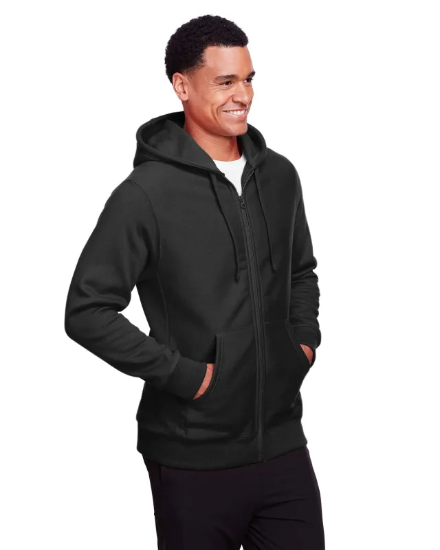 Team 365 Men's Zone HydroSport Heavyweight Full-Zip Hooded Sweatshirt — view 11