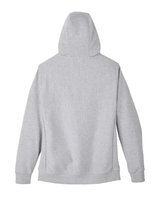 Team 365 Men's Zone HydroSport Heavyweight Full-Zip Hooded Sweatshirt — view 14
