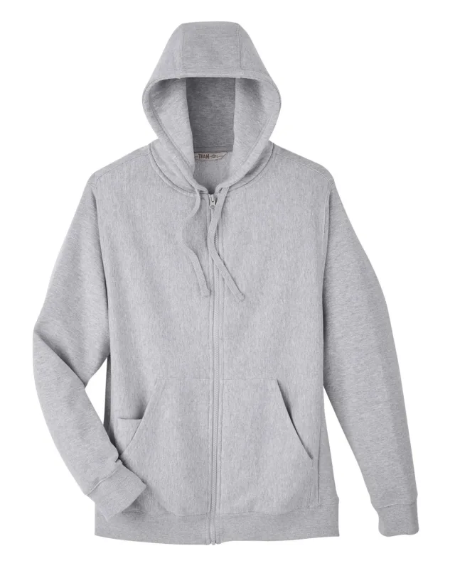 Team 365 Men's Zone HydroSport Heavyweight Full-Zip Hooded Sweatshirt — view 15