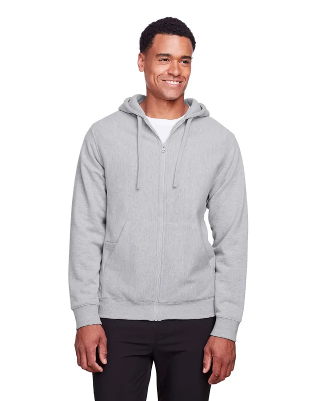 Team 365 Men's Zone HydroSport Heavyweight Full-Zip Hooded Sweatshirt — view 16