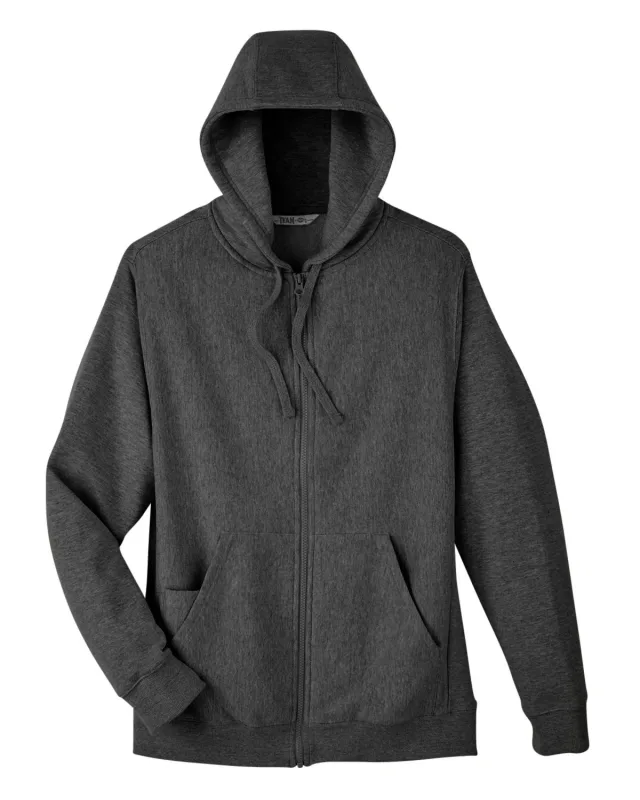 Team 365 Men's Zone HydroSport Heavyweight Full-Zip Hooded Sweatshirt — view 21