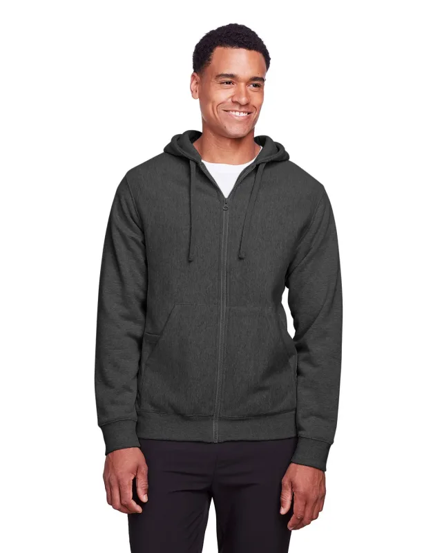 Team 365 Men's Zone HydroSport Heavyweight Full-Zip Hooded Sweatshirt — view 22