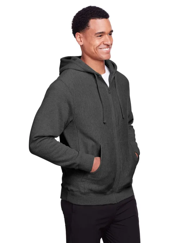 Team 365 Men's Zone HydroSport Heavyweight Full-Zip Hooded Sweatshirt — view 23