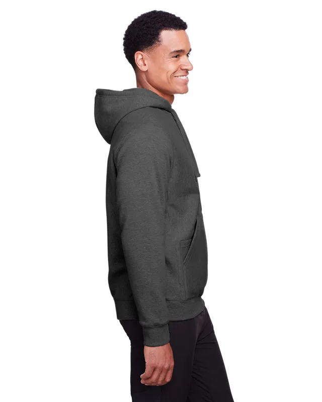 Team 365 Men's Zone HydroSport Heavyweight Full-Zip Hooded Sweatshirt — view 24
