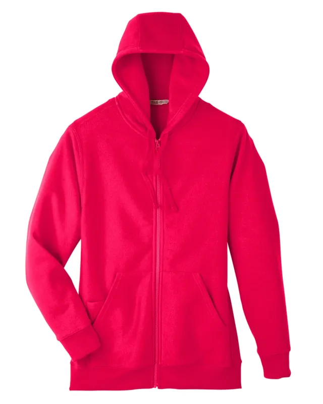 Team 365 Men's Zone HydroSport Heavyweight Full-Zip Hooded Sweatshirt — view 39