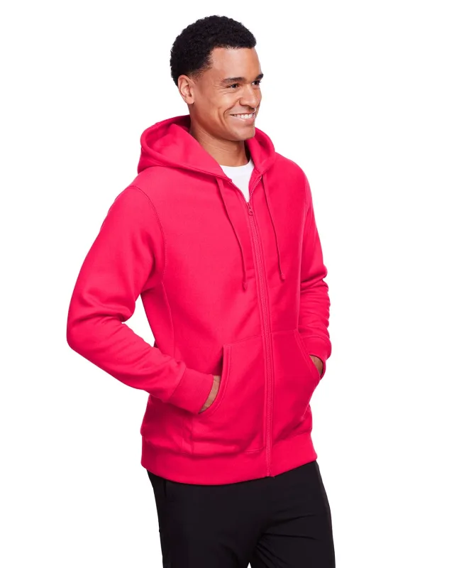 Team 365 Men's Zone HydroSport Heavyweight Full-Zip Hooded Sweatshirt — view 41