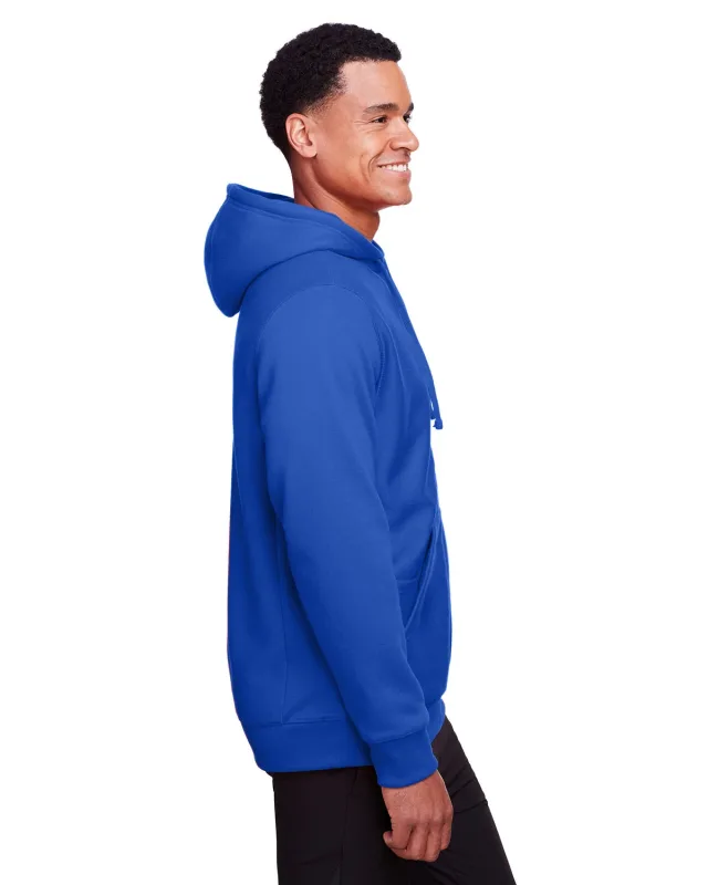 Team 365 Men's Zone HydroSport Heavyweight Full-Zip Hooded Sweatshirt — view 48