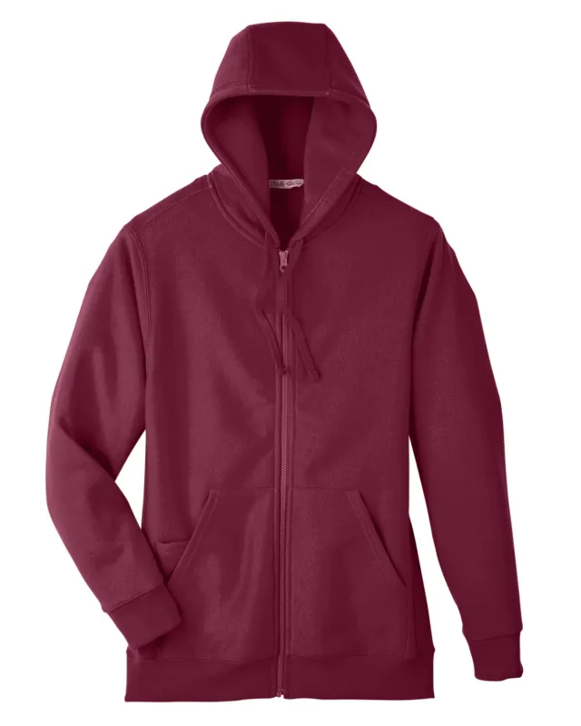 Team 365 Men's Zone HydroSport Heavyweight Full-Zip Hooded Sweatshirt — view 51