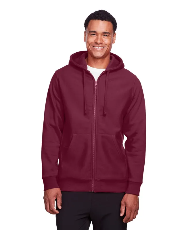 Team 365 Men's Zone HydroSport Heavyweight Full-Zip Hooded Sweatshirt — view 52