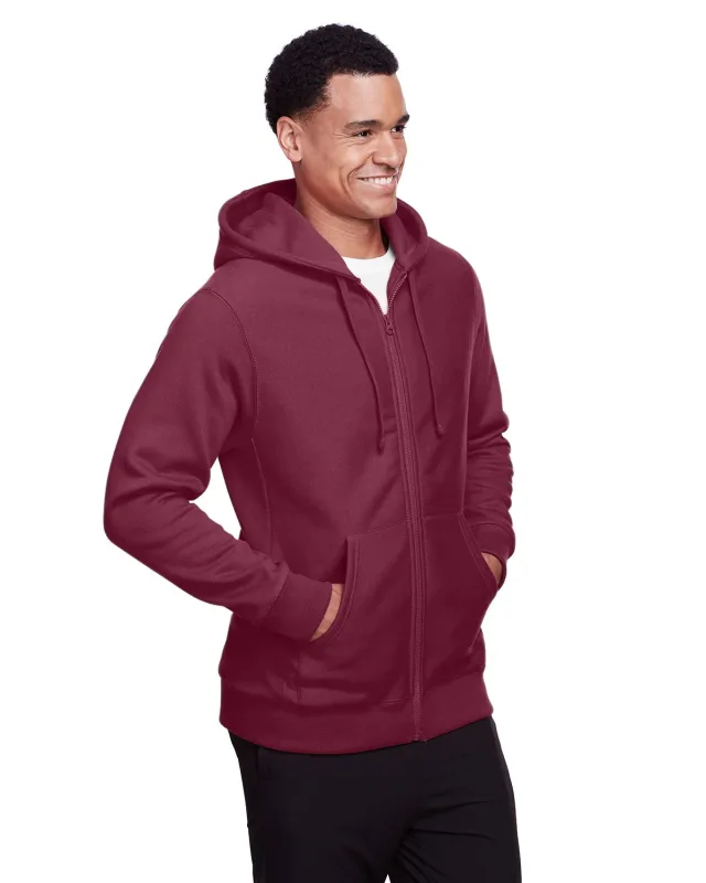 Team 365 Men's Zone HydroSport Heavyweight Full-Zip Hooded Sweatshirt — view 53