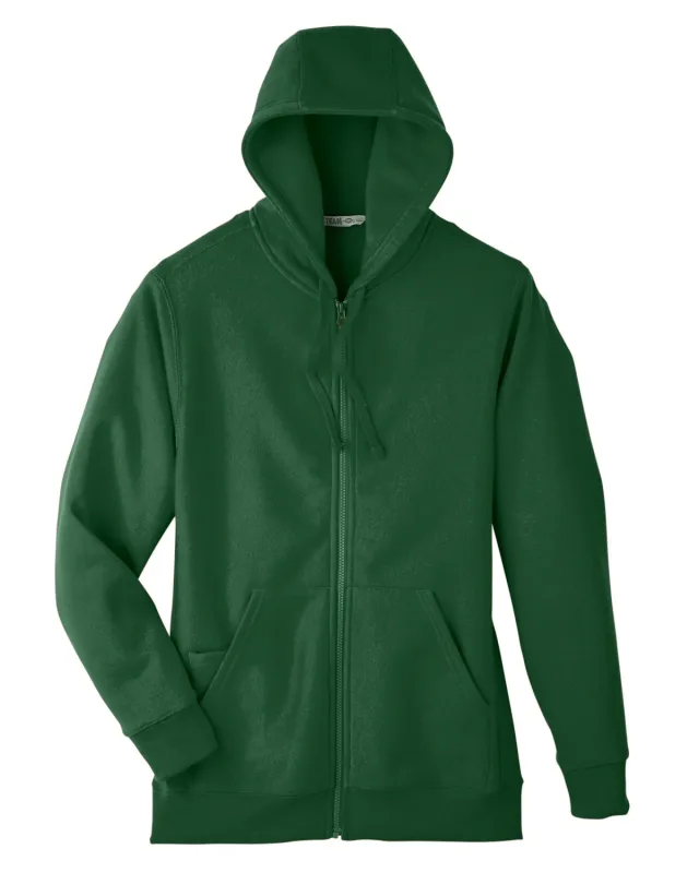 Team 365 Men's Zone HydroSport Heavyweight Full-Zip Hooded Sweatshirt — view 57
