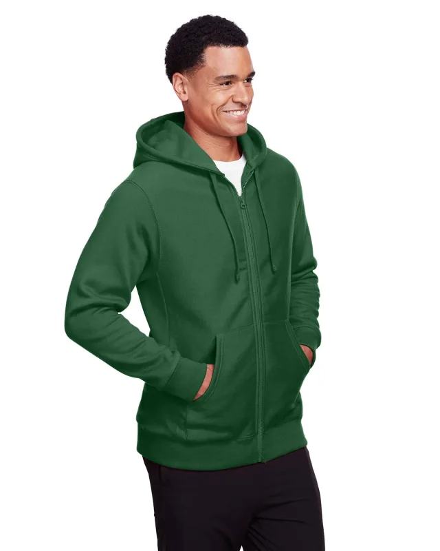 Team 365 Men's Zone HydroSport Heavyweight Full-Zip Hooded Sweatshirt — view 59