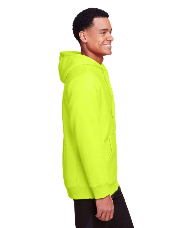 Team 365 Men's Zone HydroSport Heavyweight Full-Zip Hooded Sweatshirt — view 6