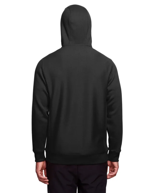 Team 365 Men's Zone HydroSport Heavyweight Full-Zip Hooded Sweatshirt — view 7