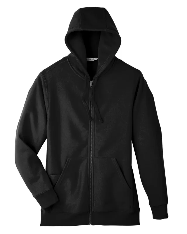 Team 365 Men's Zone HydroSport Heavyweight Full-Zip Hooded Sweatshirt — view 9