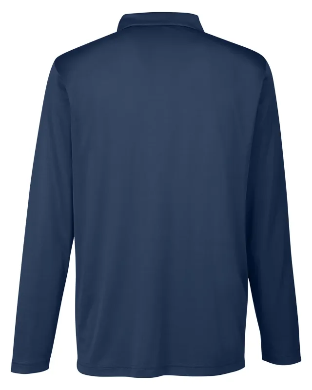 Team 365 Men's Zone Performance Long Sleeve Polo — view 11