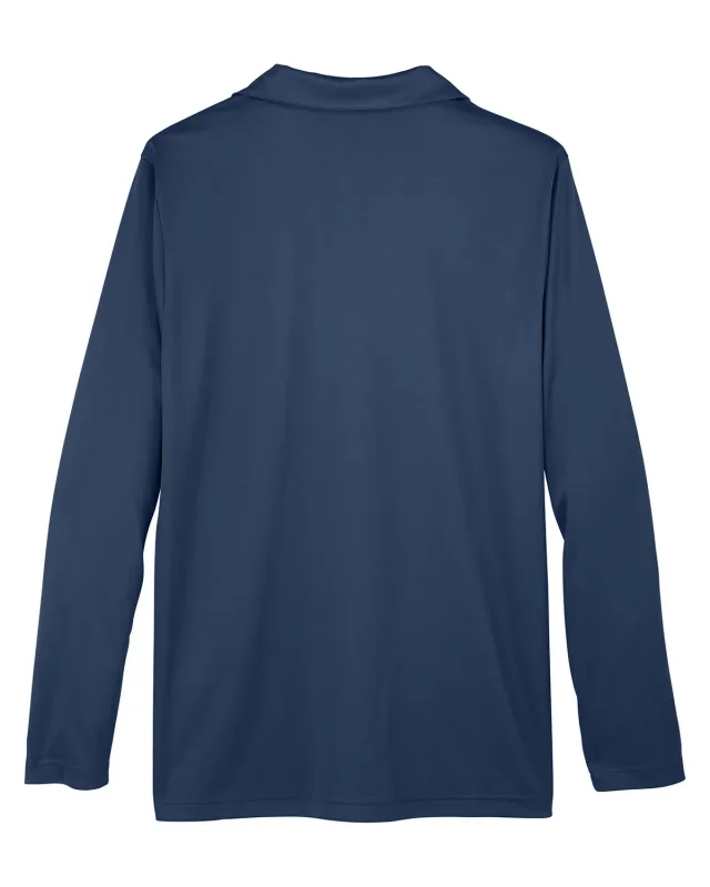 Team 365 Men's Zone Performance Long Sleeve Polo — view 12