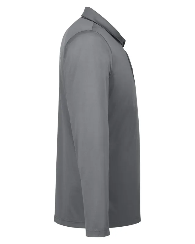 Team 365 Men's Zone Performance Long Sleeve Polo — view 37