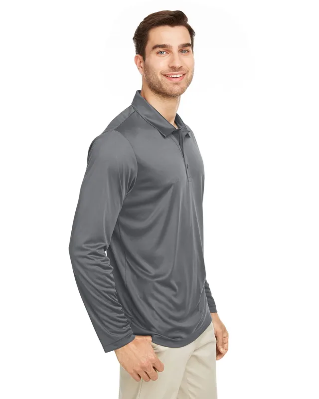 Team 365 Men's Zone Performance Long Sleeve Polo — view 39