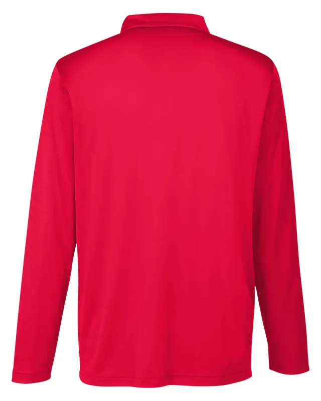 Team 365 Men's Zone Performance Long Sleeve Polo — view 41