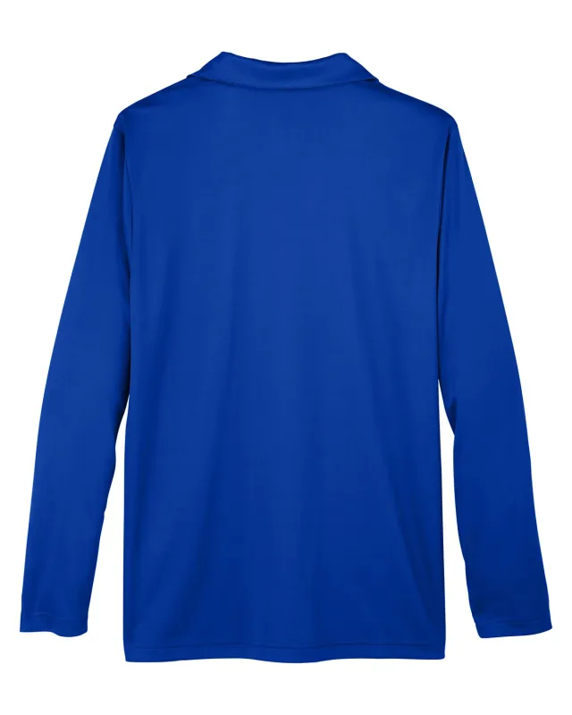 Team 365 Men's Zone Performance Long Sleeve Polo — view 52