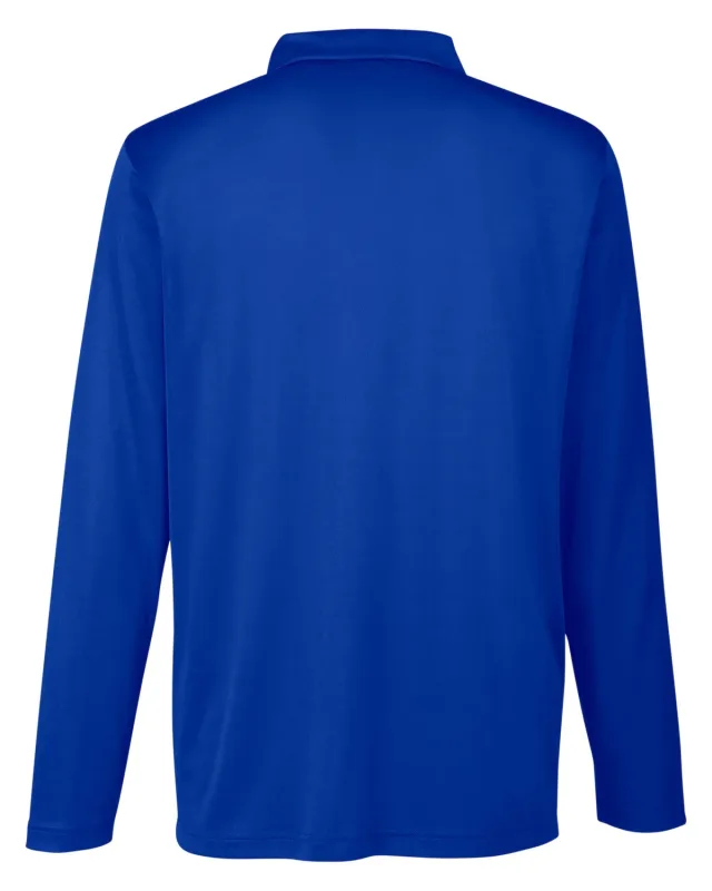 Team 365 Men's Zone Performance Long Sleeve Polo — view 55