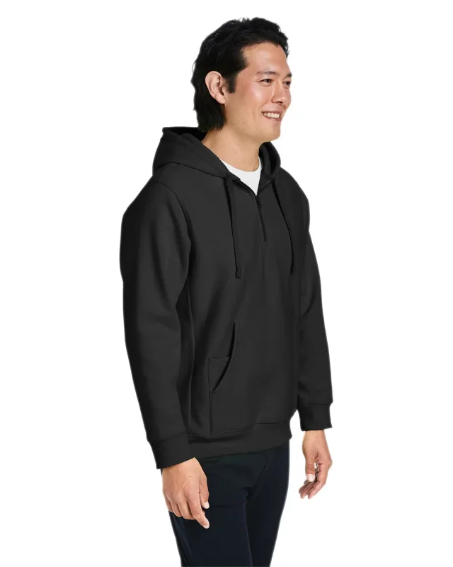 Team 365 Unisex Zone HydroSport  Heavyweight Quarter-Zip Hooded Sweatshirt — view 19