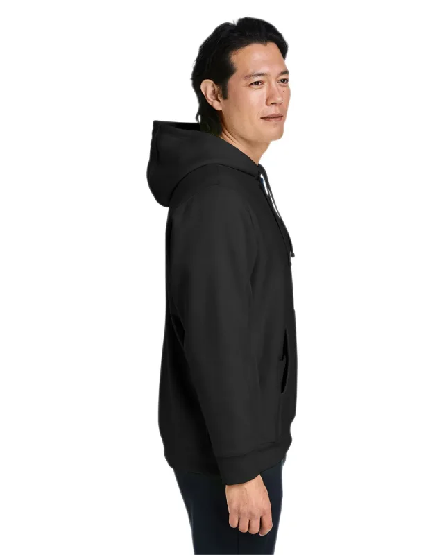 Team 365 Unisex Zone HydroSport  Heavyweight Quarter-Zip Hooded Sweatshirt — view 20