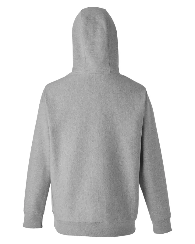 Team 365 Unisex Zone HydroSport  Heavyweight Quarter-Zip Hooded Sweatshirt — view 25